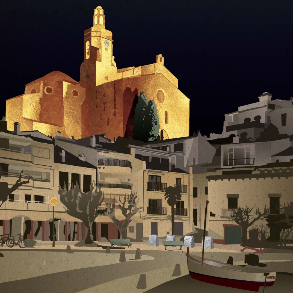 Santa Maria Church in Cadaqués