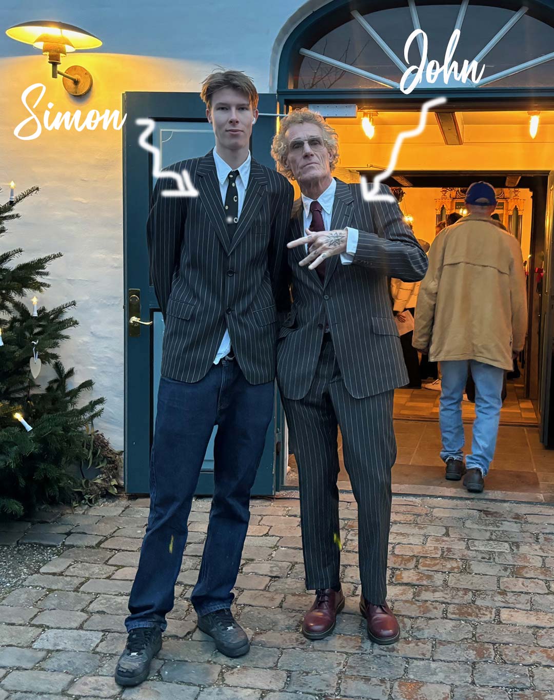 Simon Bau and John Bau, Christmas 2024